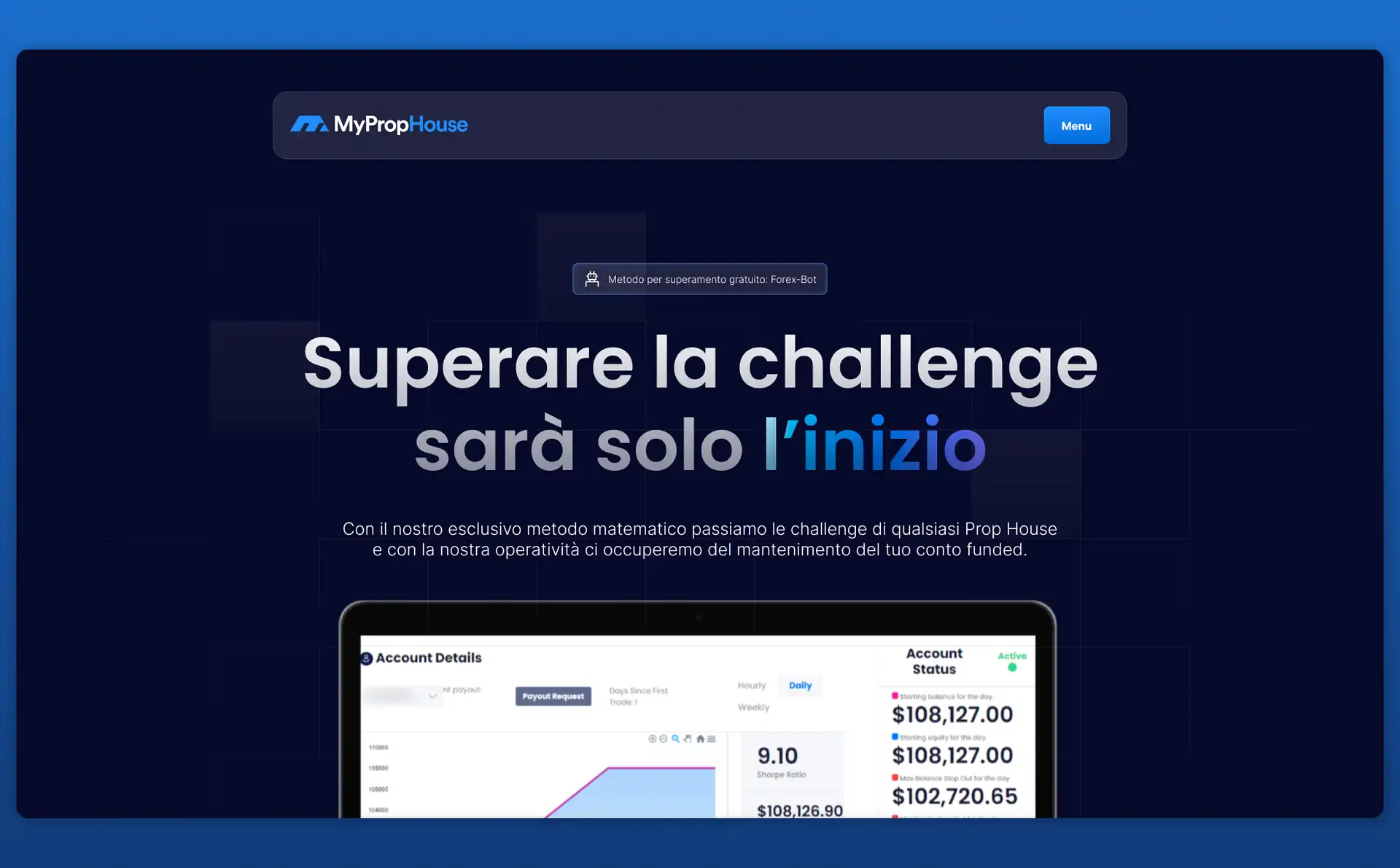 MyPropHouse — Sito · Funnel